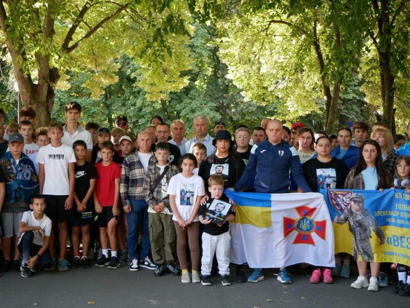 У Роменській громаді відбувся патріотичний забіг «Шаную воїнів, біжу за Героїв України»
