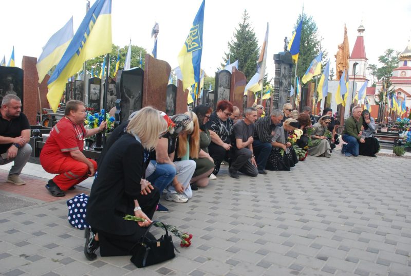У Шостці поховали уродженця Середина-Буди Олександра Жидкова, який рік вважався безвісти зниклим