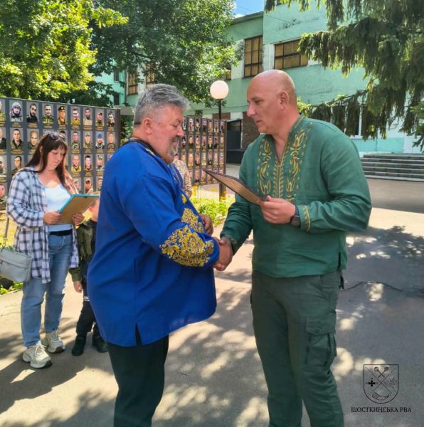 У Шостці вшанували чорнобильців-ліквідаторів з нагоди Дня Незалежності