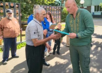 У Шостці вшанували чорнобильців-ліквідаторів з нагоди Дня Незалежності