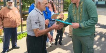 У Шостці вшанували чорнобильців-ліквідаторів з нагоди Дня Незалежності
