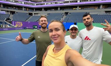ВІДЕО. Костюк провела тренування на одному з кортів US Open