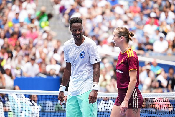 ВІДЕО. Світоліна та Монфіс провели спільне тренування перед мікстом US Open
