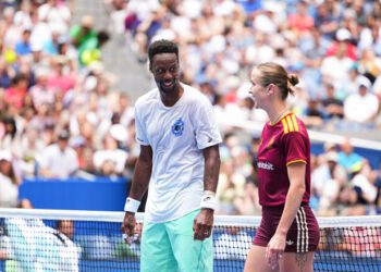 ВІДЕО. Світоліна та Монфіс провели спільне тренування перед мікстом US Open