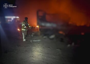 Вночі російські війська атакували три громади Сумщини: виникли пожежі + Фото
