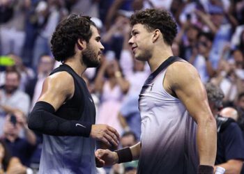 Бен Шелтон – Карлос Алькарас. Виліт чинного чемпіона US Open. Відеоогляд