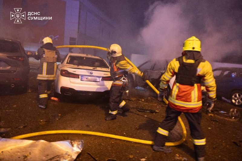 ДСНС показала жахливі кадри з Сум + Відео + Фото