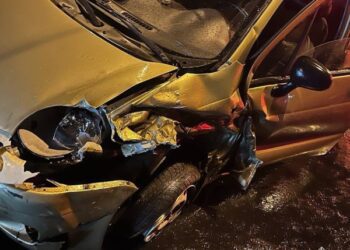 У Сумах п’яний водій проїхав на червоне та спричинив ДТП: патрульні склали 3 адмінматеріали
