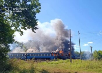 На Сумщині під час евакуації поранених пасажирів потягу росіяни нанесли повторний удар