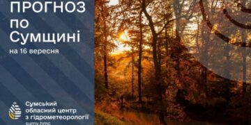 На Сумщині прогнозують потепління