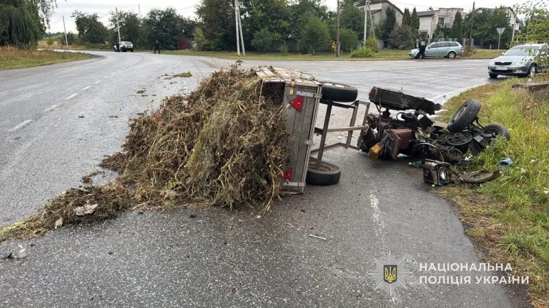 У Кролевці сталася смертельна ДТП — загинув водій мотоблока