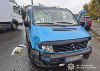 У Сумах унаслідок ДТП травмувався 19-річний мотоцикліст