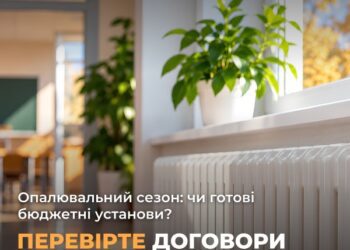 Чи готові бюджетні установи до опалювального сезону? Перевірте договори на газ