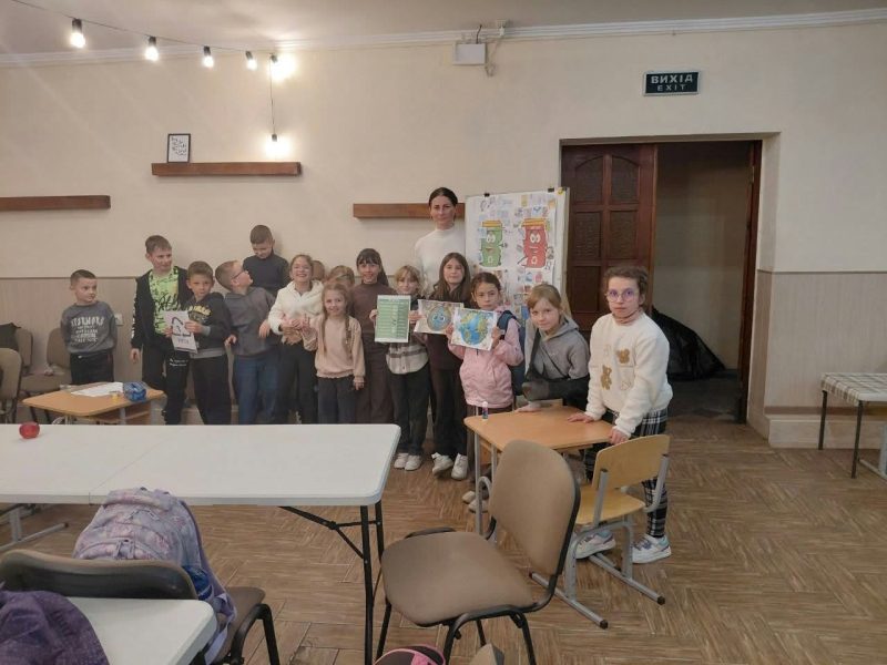 Маленькі кроки до великої мети: у Шостці дітей навчали рятувати планету