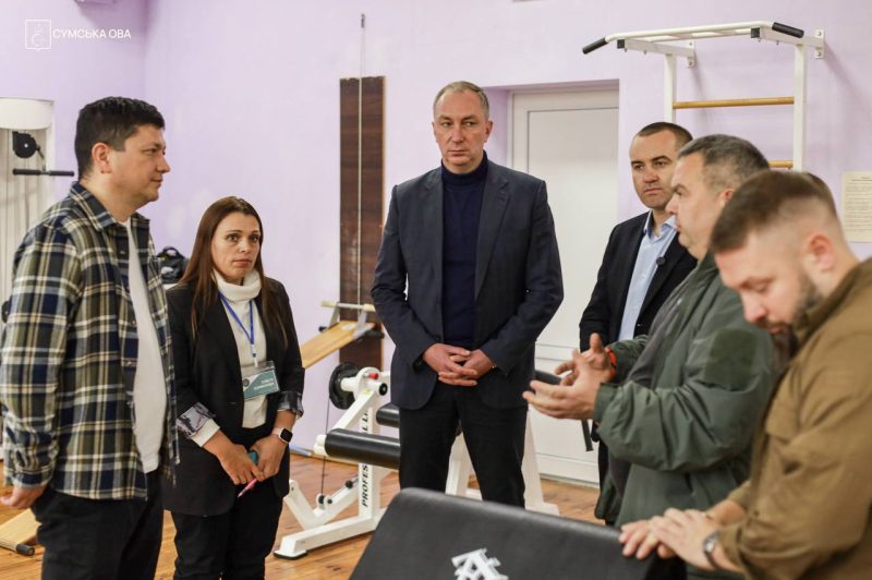 Міністр у справах ветеранів України Віталій Кім ознайомився з першим у Сумській області простором для ветеранів