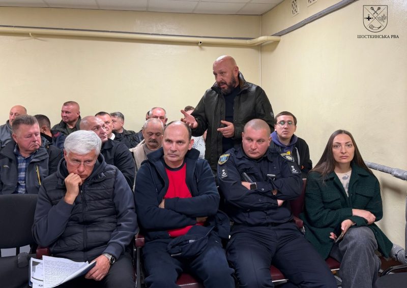 На Шосткинщині обговорили потреби ветеранів, безпеку та підготовку до національного спротиву
