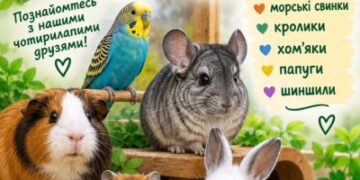 У Конотопі дітей запрошують у гості до кроликів, шиншил і папуг