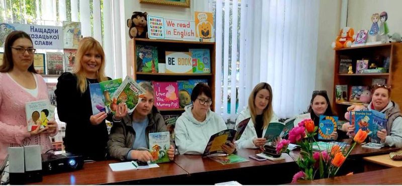 У конотопській книгозбірні стартував новий етап курсу «Англійська мова в бібліотеці»