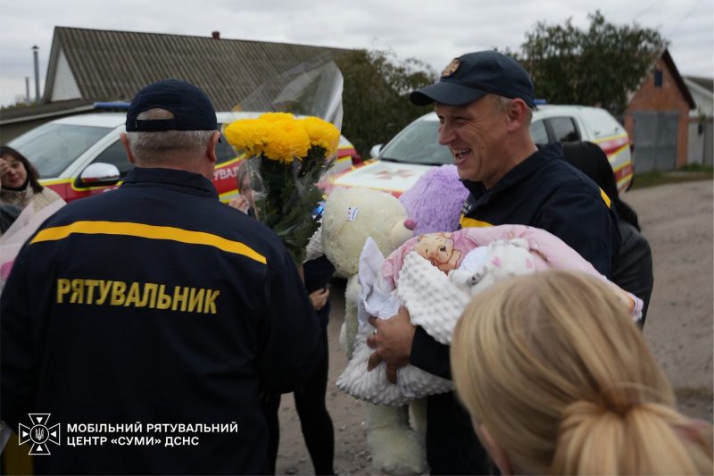 У родині роменського рятувальника народилося дві донечки: тепер у сім’ї зростає четверо дівчаток