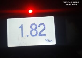 Вночі сумські патрульні зупинили на Харківській п’яного водія