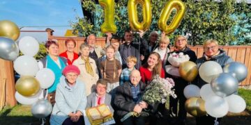 Житель Кролевця Михайло Велесь відзначив 100-річний ювілей